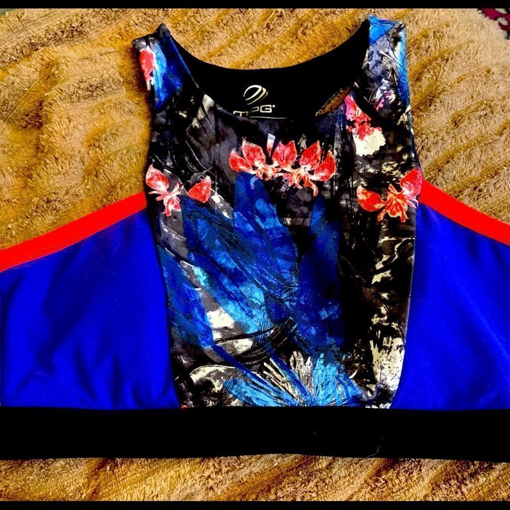 MPG RACERBACK SPORTS BRA / SZ SMALL